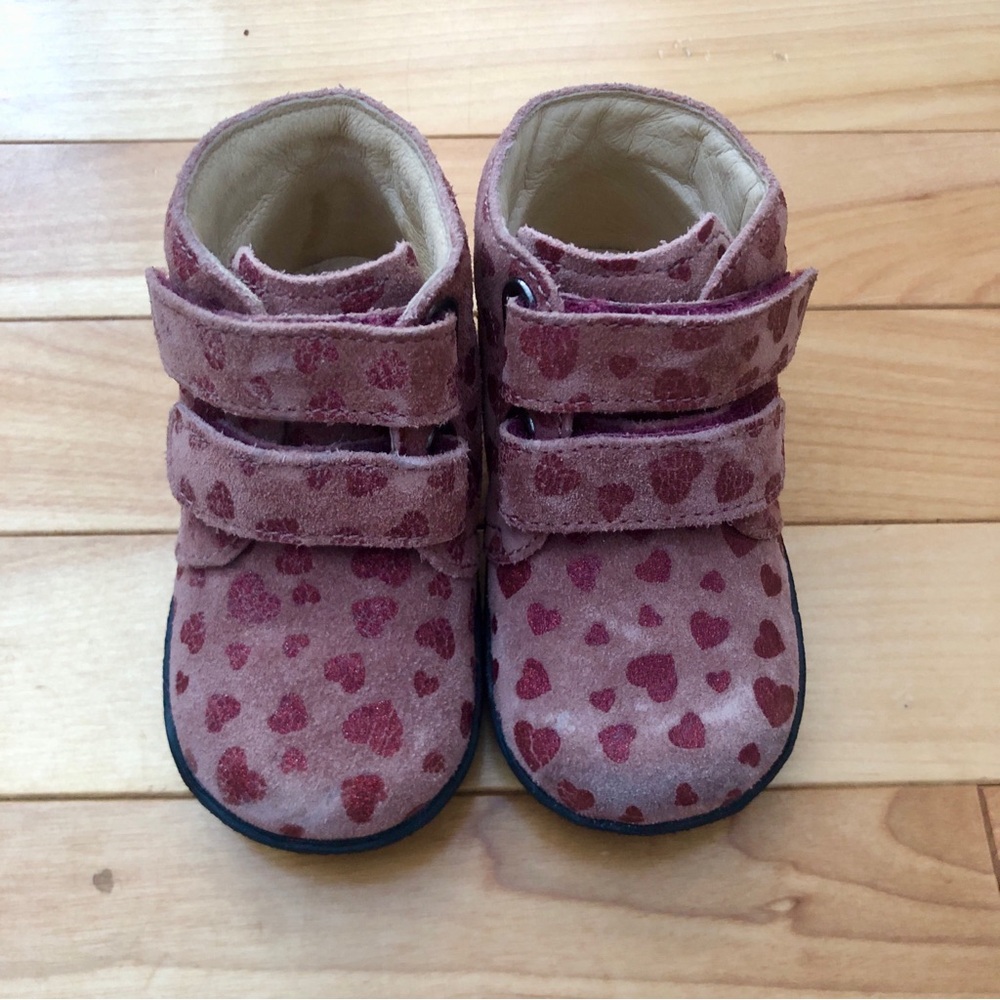 Falcotto Soft Leather Toddler Girls US4 GUC
